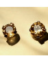 Boucles Citrine Or 18 carats