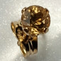Boucles Citrine Or 18 carats