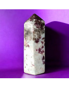 Obélisque Tourmaline rose 473g