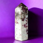 Obélisque Tourmaline rose 473g