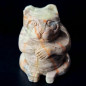 Pierre sculptée Jaspe Paysage Panda 343g