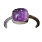 Bague améthyste argent 925