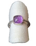 Bague améthyste argent 925