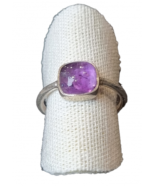 Bague améthyste argent 925
