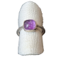 Bague améthyste argent 925