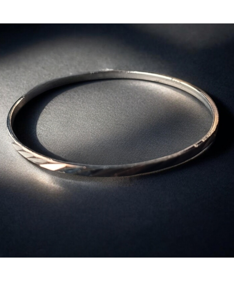 Bracelet Acier strié