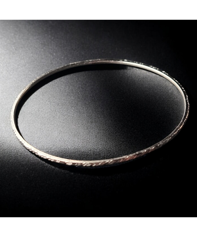 Bracelet Acier strié enfant