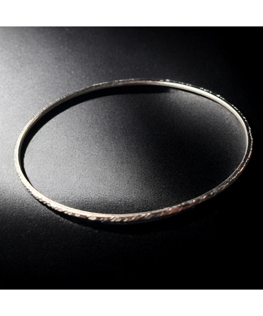 Bracelet Acier strié enfant