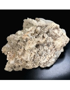 Pierre brute Chalcopyrite et Cristal de roche 2191g