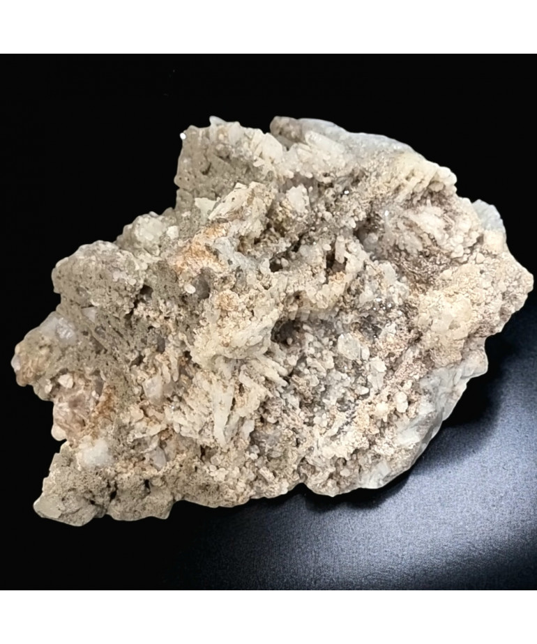 Pierre brute Chalcopyrite et Cristal de roche 2191g