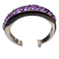 Bague améthyste argent 925 taille 54