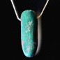 Pendentif Jaspe sanguin sur chaîne