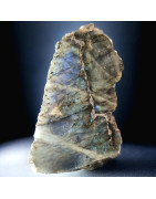 Pierre brute polie Labradorite 311g