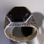 Bague Onyx Argent 925 Taille 67