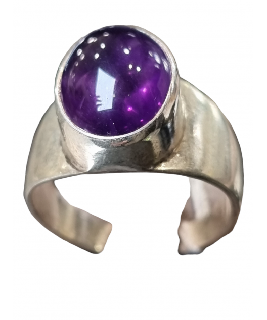 Bague améthyste argent 925