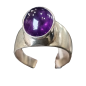 Bague améthyste argent 925