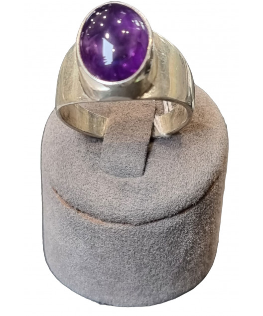 Bague améthyste argent 925