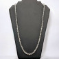 Collier Cristal de roche 40 cm Pierres rondes 8mm