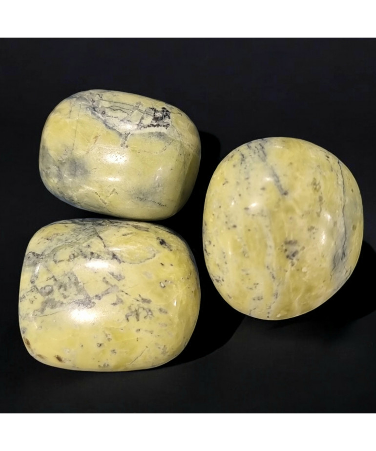Pierre roulée Opale citron