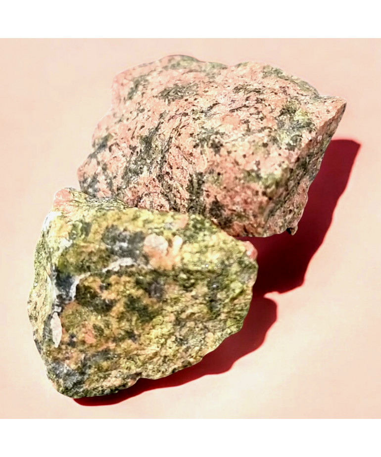Pierre brute Unakite (s)