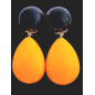 Boucles Bakélite Fantaisie à clips