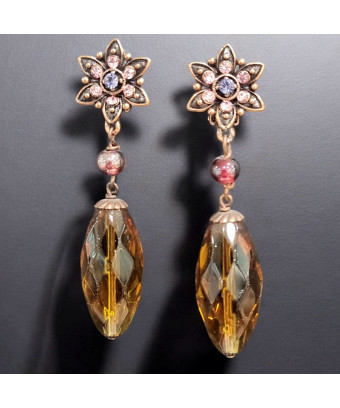 Boucles Verre de Murano et...