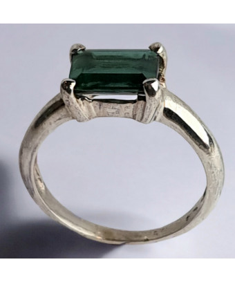 Bague Tourmaline verte...