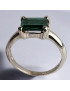 Bague Tourmaline verte Argent 925