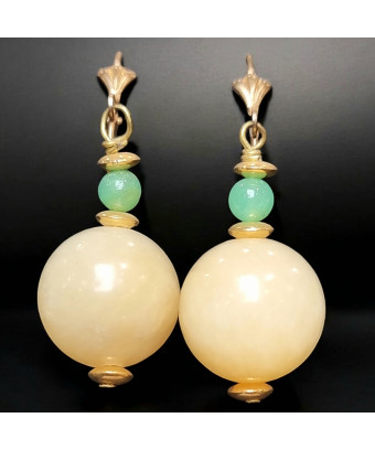 Boucles Calcite jaune...