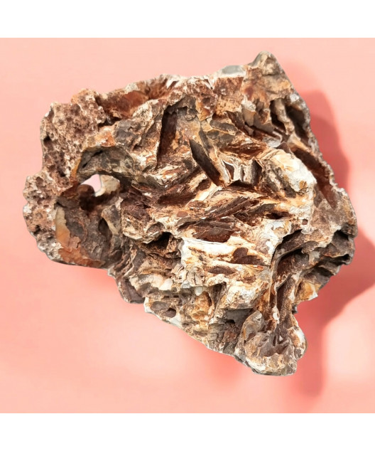 Pierre brute Améthyste et Agate Brute avec cavité (trou) naturelle 1694g (s)