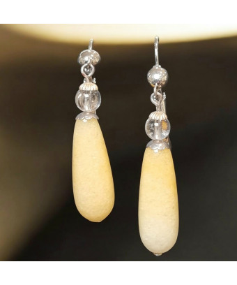 Boucles Calcite jaune et...