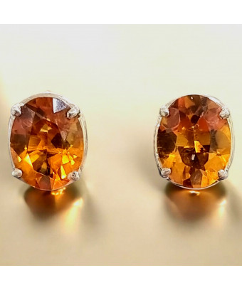 Boucles Citrine Madère...