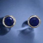 Boucles Lapis-lazuli Argent 925