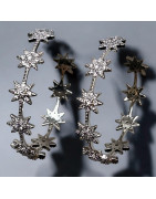 Boucles Swarovski Soleils (s)