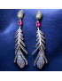 Boucles Zirconium Feuille (s)