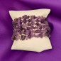 Bracelet Améthyste Baroque 19cm (s)