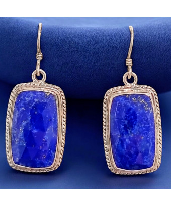 Boucles Lapis-lazuli...