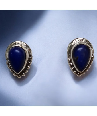 Boucles Lapis-lazuli...