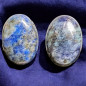 Boucles Lapis-lazuli cabochons à clips (s)