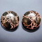 Boucles Bakélite Rondes à clips (s)
