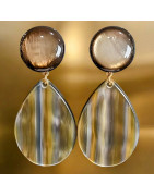 Boucles Bakélite "Créateur" à Clips (s)