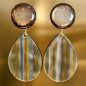 Boucles Bakélite "Créateur" à Clips (s)