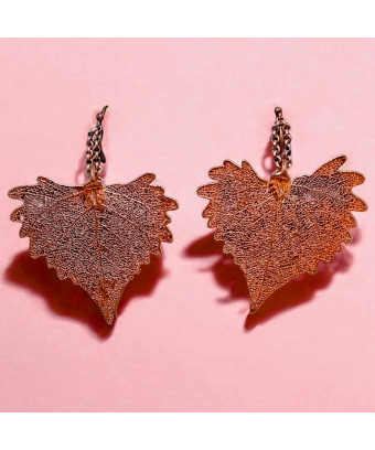 Boucles Cuivre Feuilles (s)