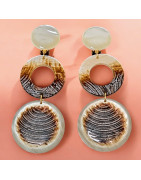 Boucles Bakélite "Créateur" à clips (s)