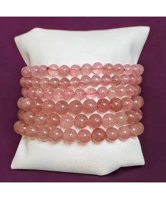 Bracelet Quartz Cerise...