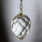 Pendule Cristal de roche facetté pm (s)