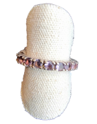 Bague améthyste argent 925 taille 59