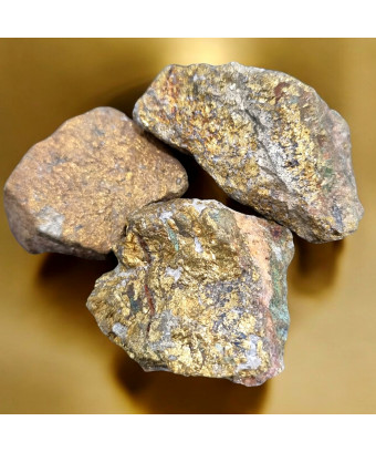 Pierre Brute Chalcopyrite