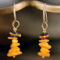 Boucles Ambre Baroque trois couleurs Plaqué or (s)