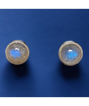 Boucles Labradorite "Clou"...